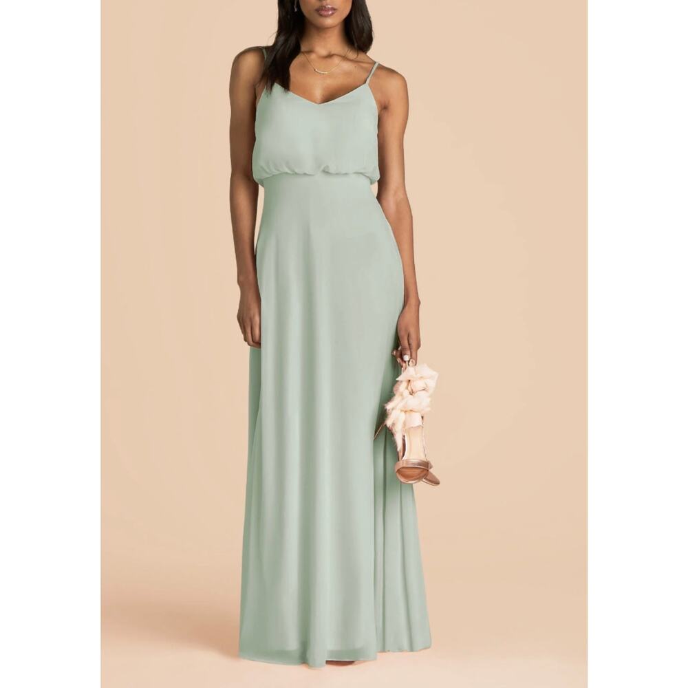 Birdy Grey Gwennie Maxi Dress Sz. S sage bridesmaid